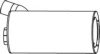 IVECO 41019333 Middle-/End Silencer